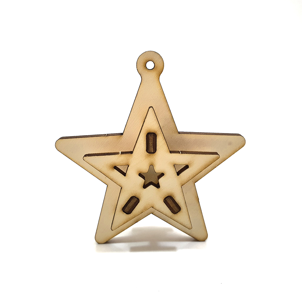 Christmas decorations – kit of 5 types DIY