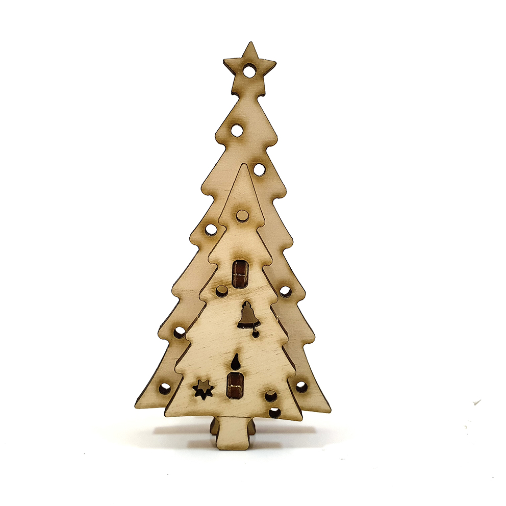 Christmas decorations – kit of 5 types DIY