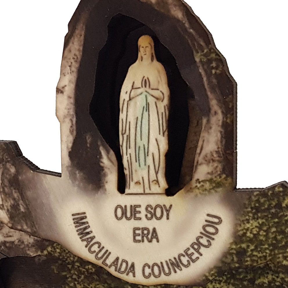 Lady of Lourdes – colored