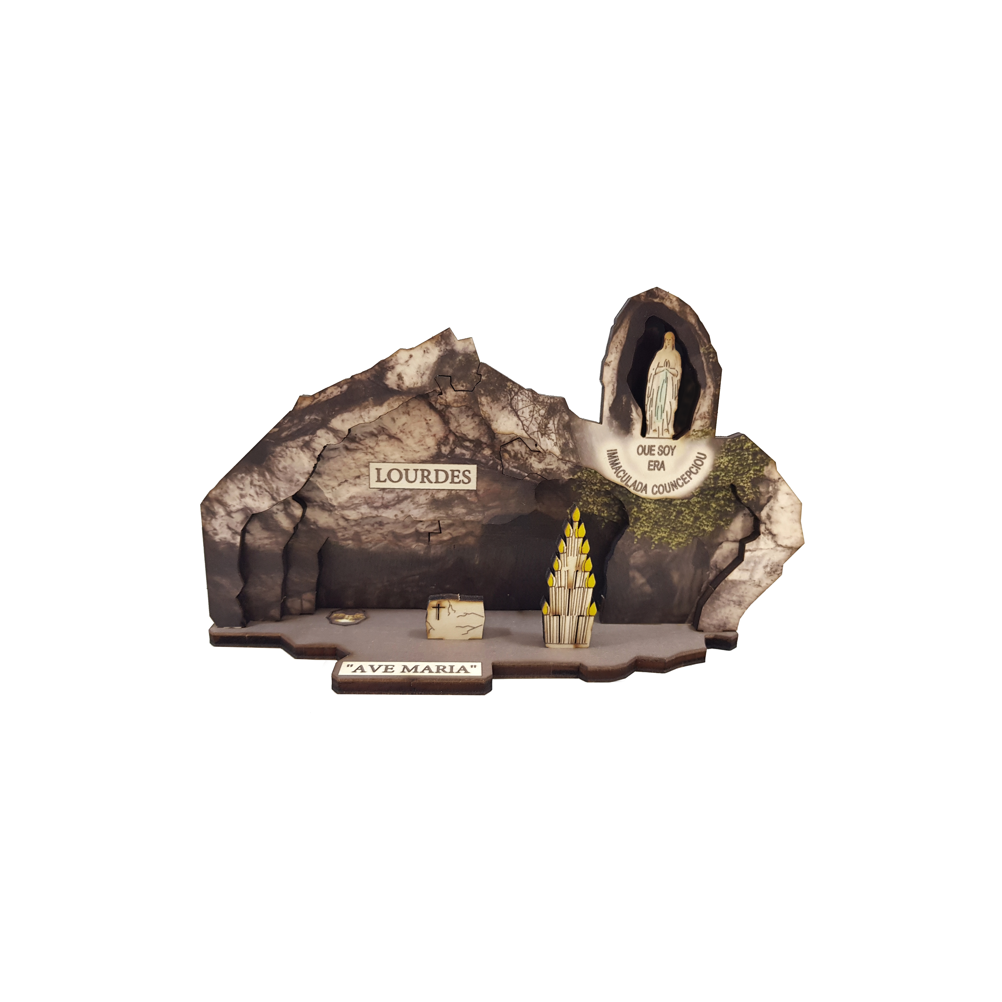 Lady of Lourdes – colored