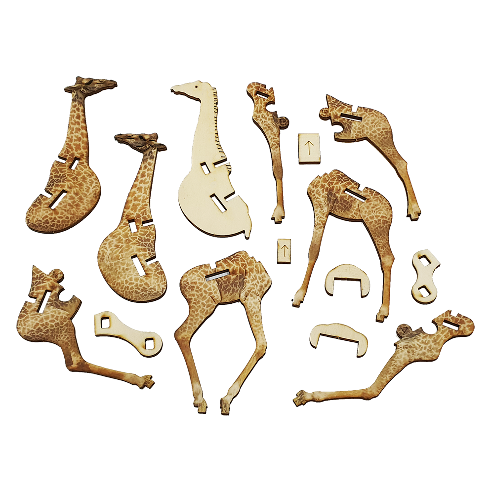 Giraffe – small /colored