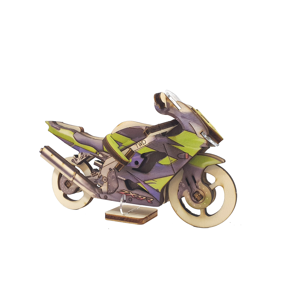 Sports motorcycle / colored