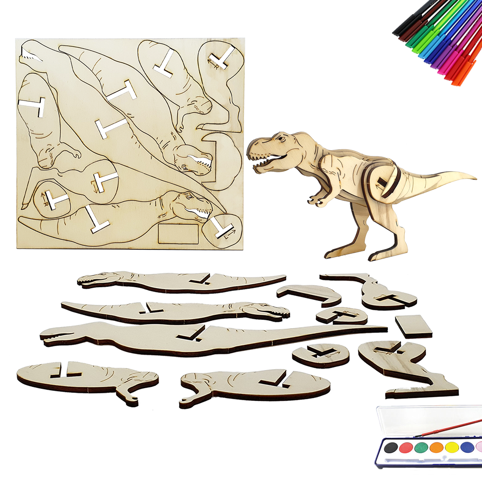T-Rex dinosaur DIY