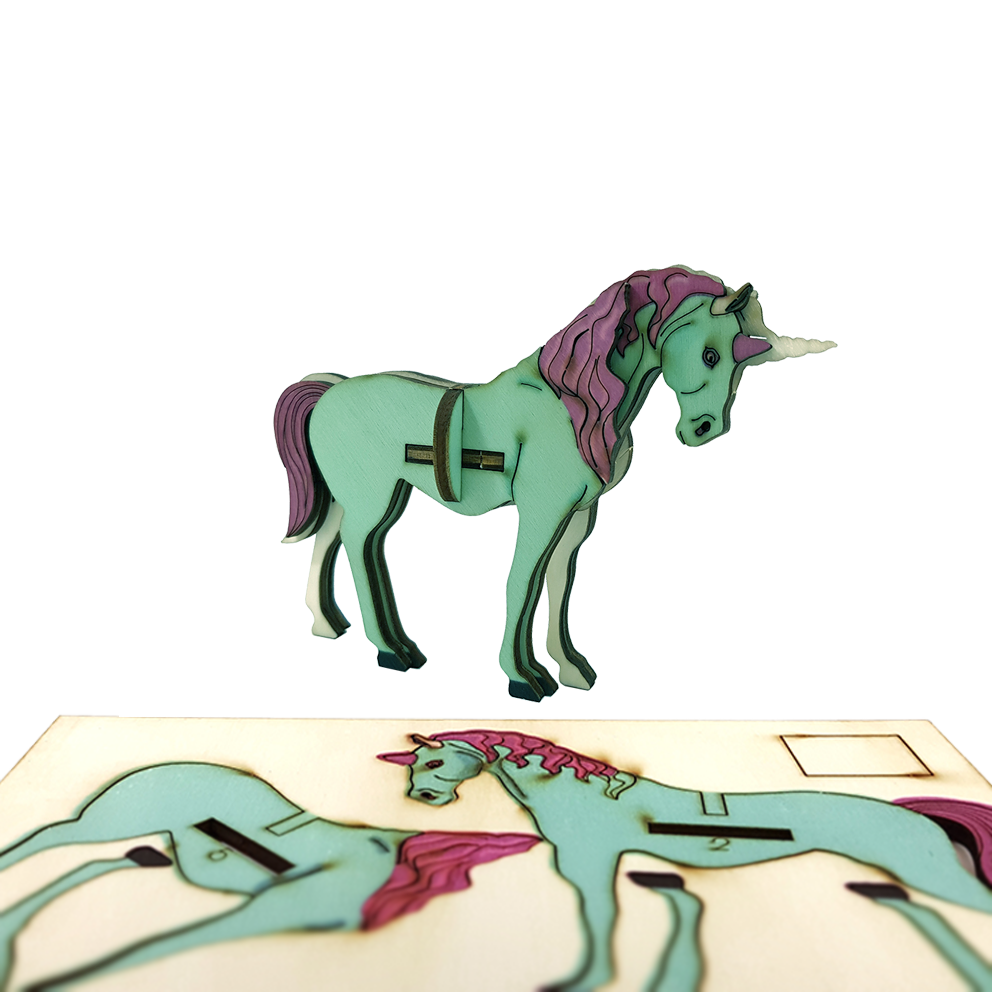 Unicorn Horse / colored