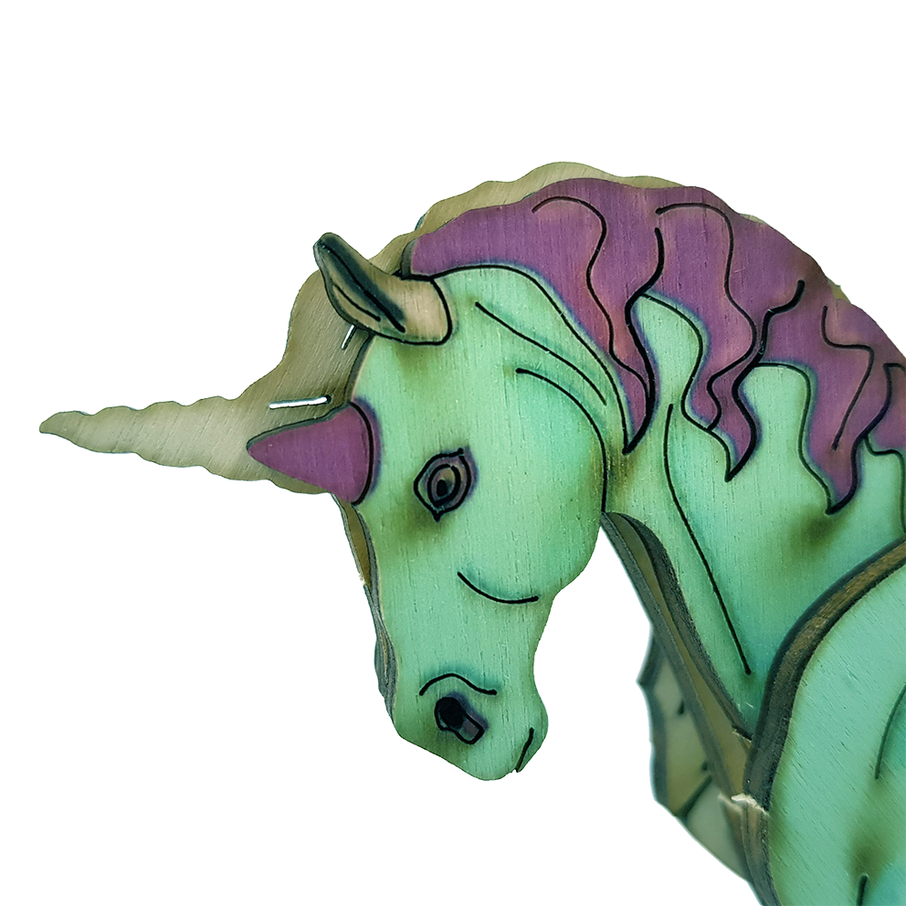 Unicorn Horse / colored