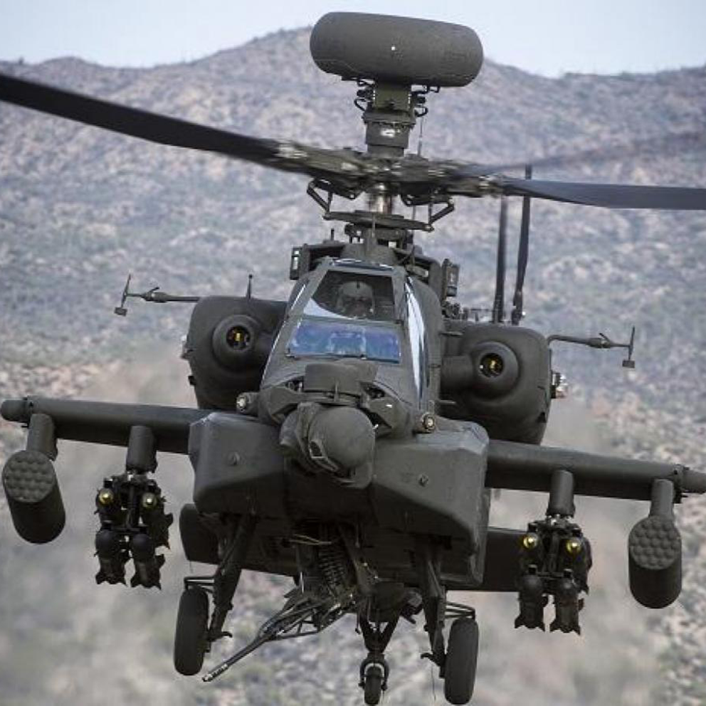 Apache helicopter