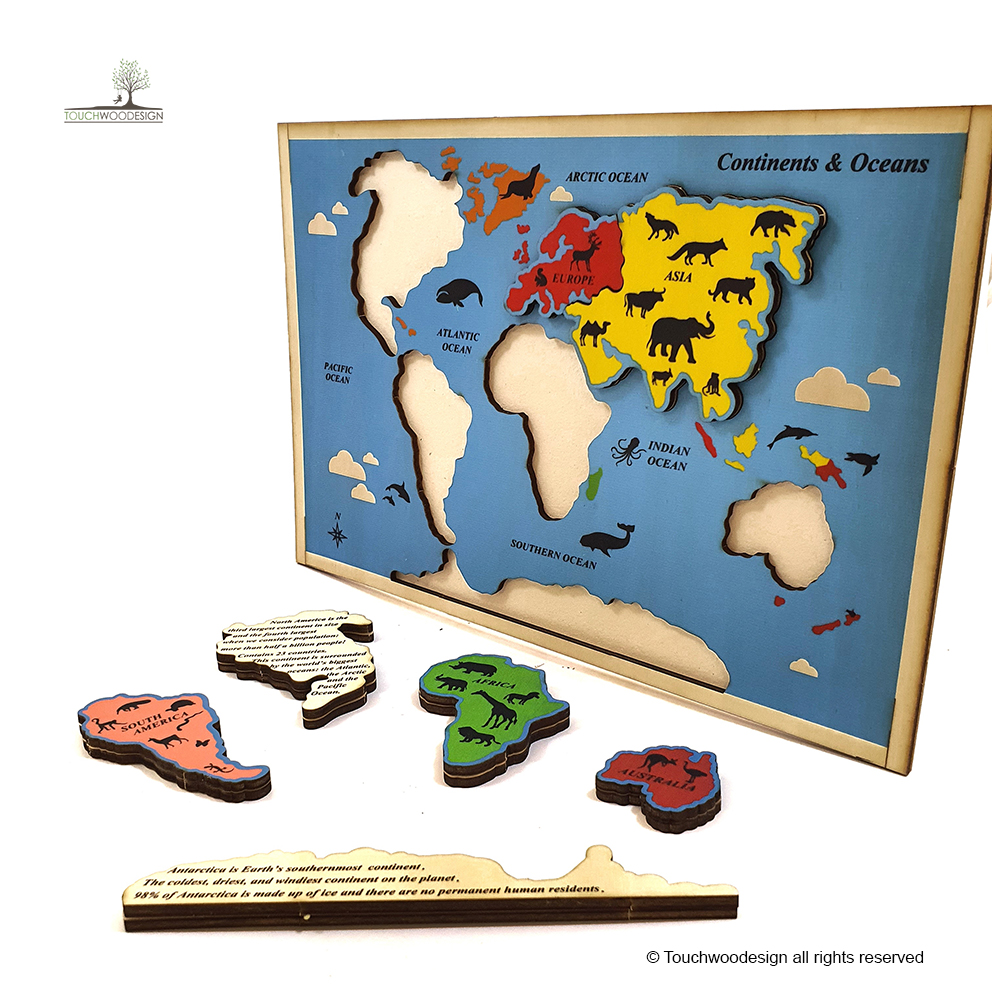 Continents & Oceans