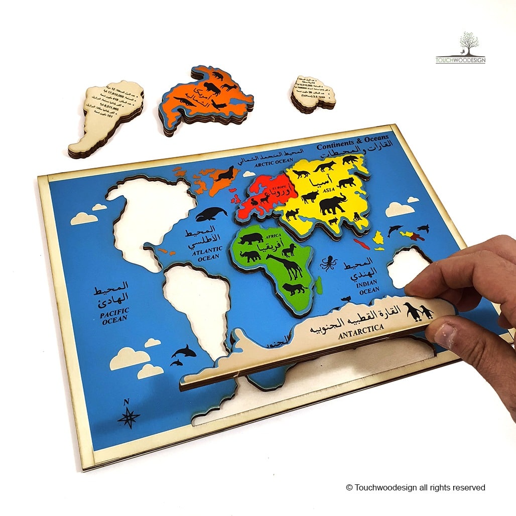 Continents & Oceans