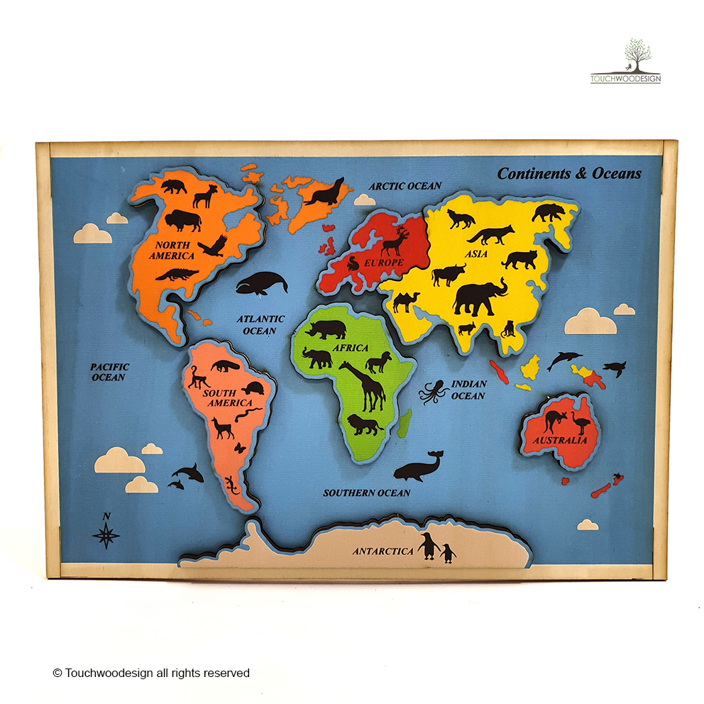 Continents & Oceans