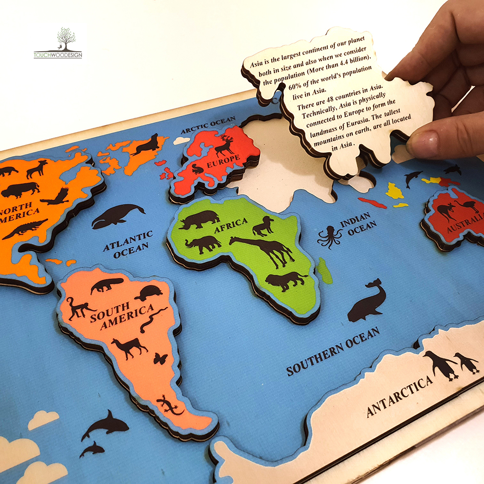 Continents & Oceans