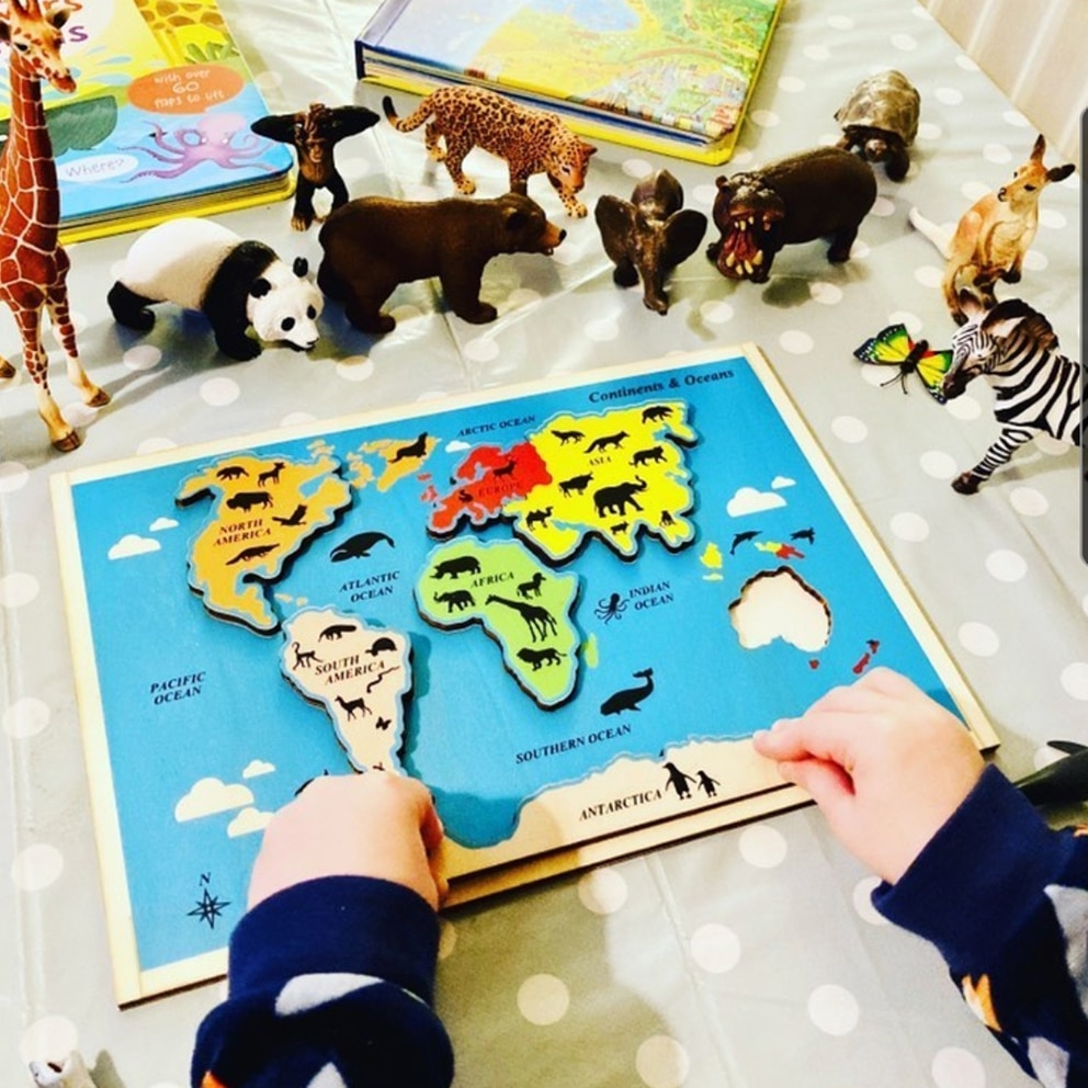 Continents & Oceans