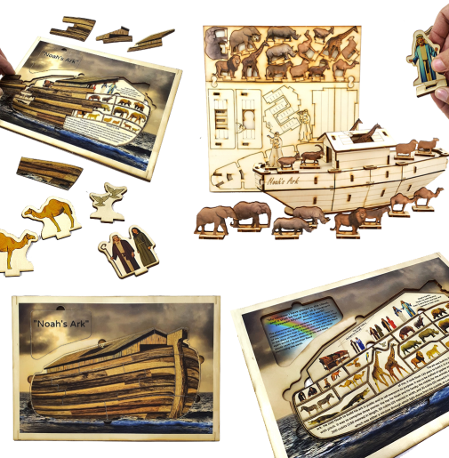 Noah’s Ark Set – a set of 2 puzzles